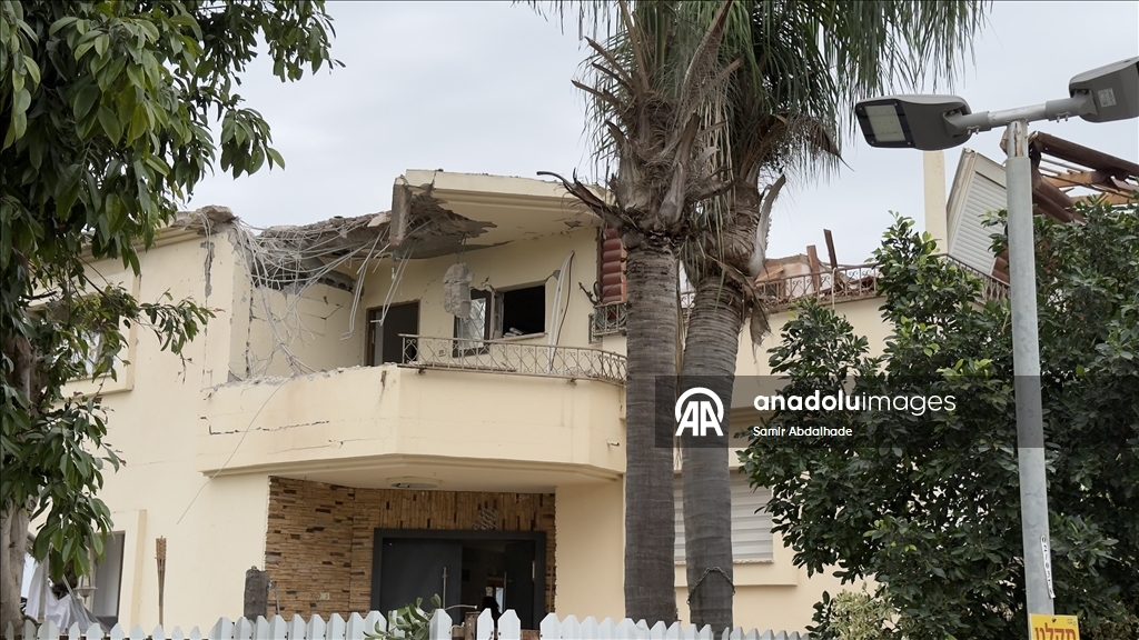 Lübnan'dan atılan roket İsrail'in kuzeyinde hasara yol açtı