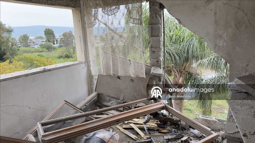 Lübnan'dan atılan roket İsrail'in kuzeyinde hasara yol açtı