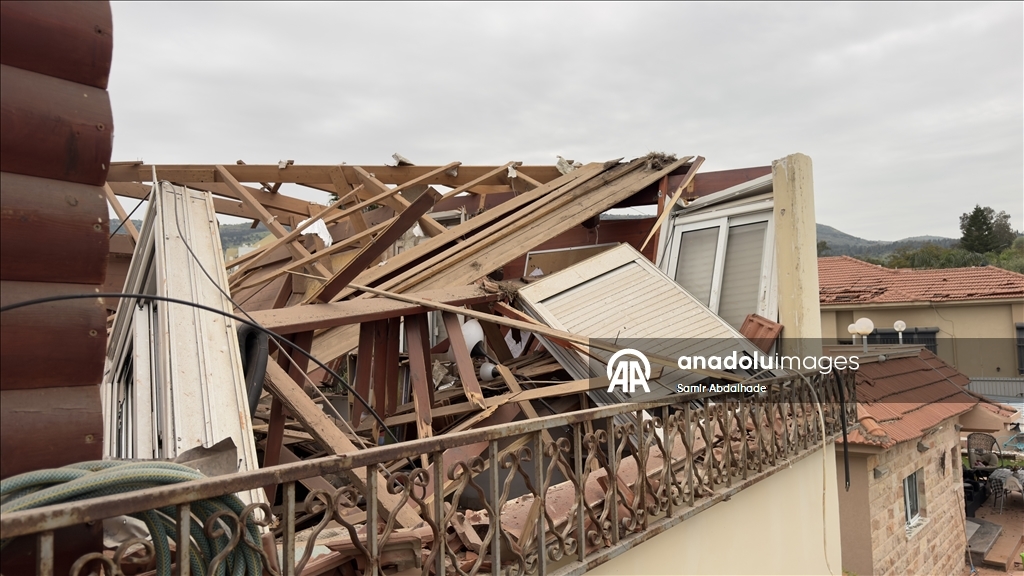 Lübnan'dan atılan roket İsrail'in kuzeyinde hasara yol açtı