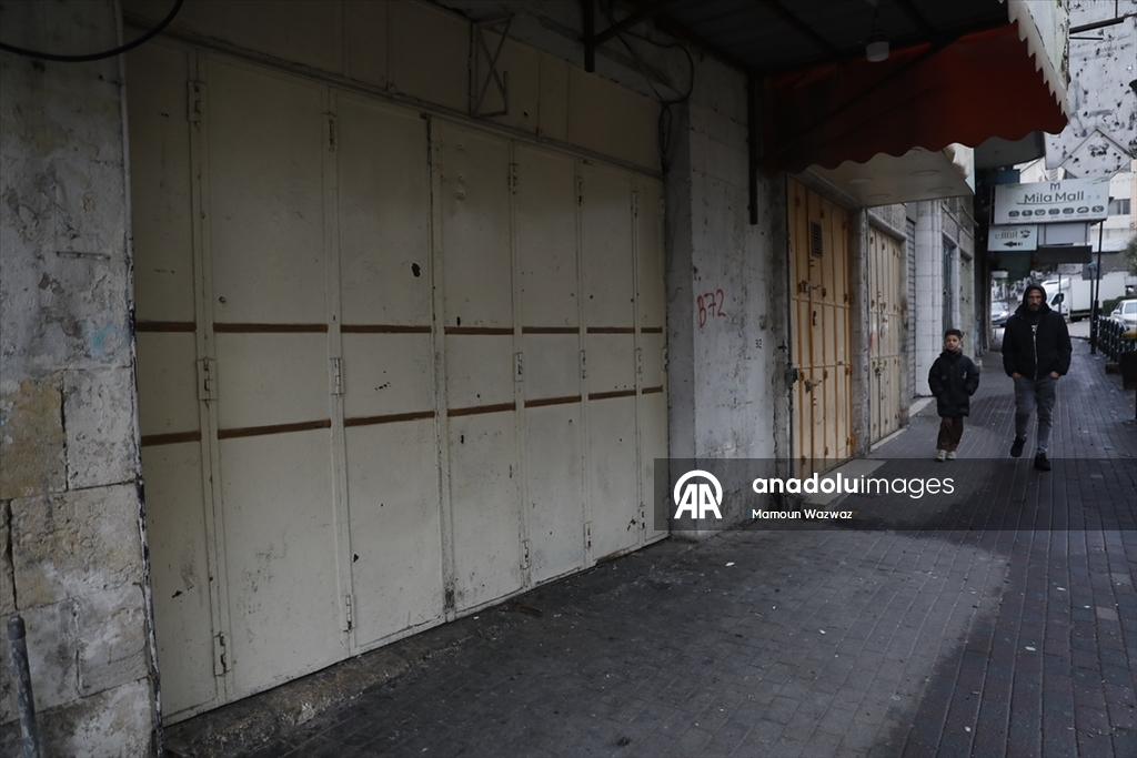 Batı Şeria'da genel grev