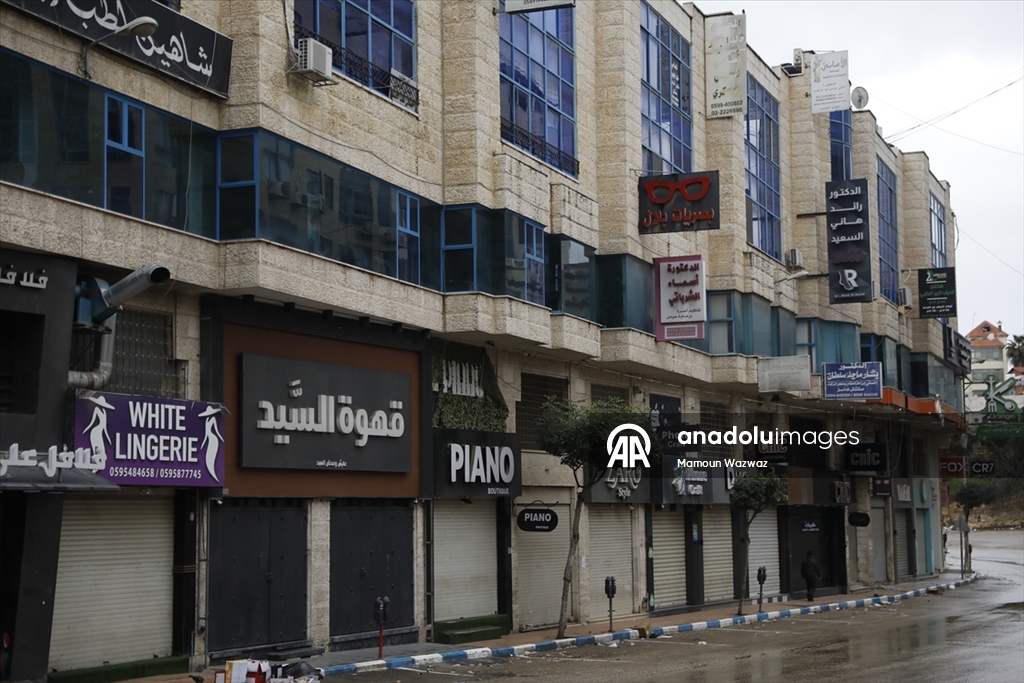 Batı Şeria'da genel grev