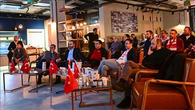 Anadolu Ajansı çalışanları ve aileleri, tarihi Kosova-Türkiye maçını birlikte izledi