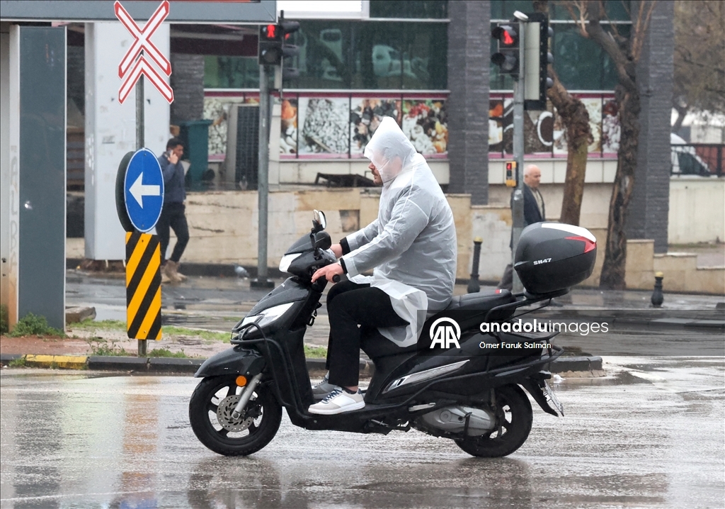 Gaziantep'te sağanak etkili oluyor