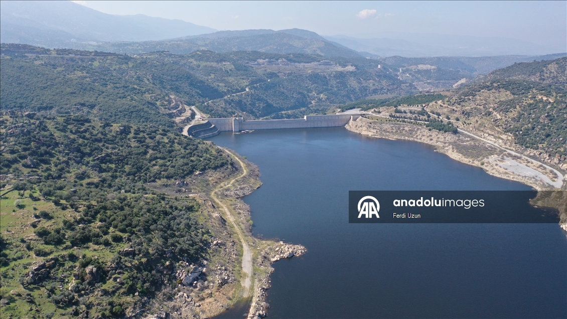 Aydın ve Denizli'de yağış arttı, baraj seviyeleri yükseldi