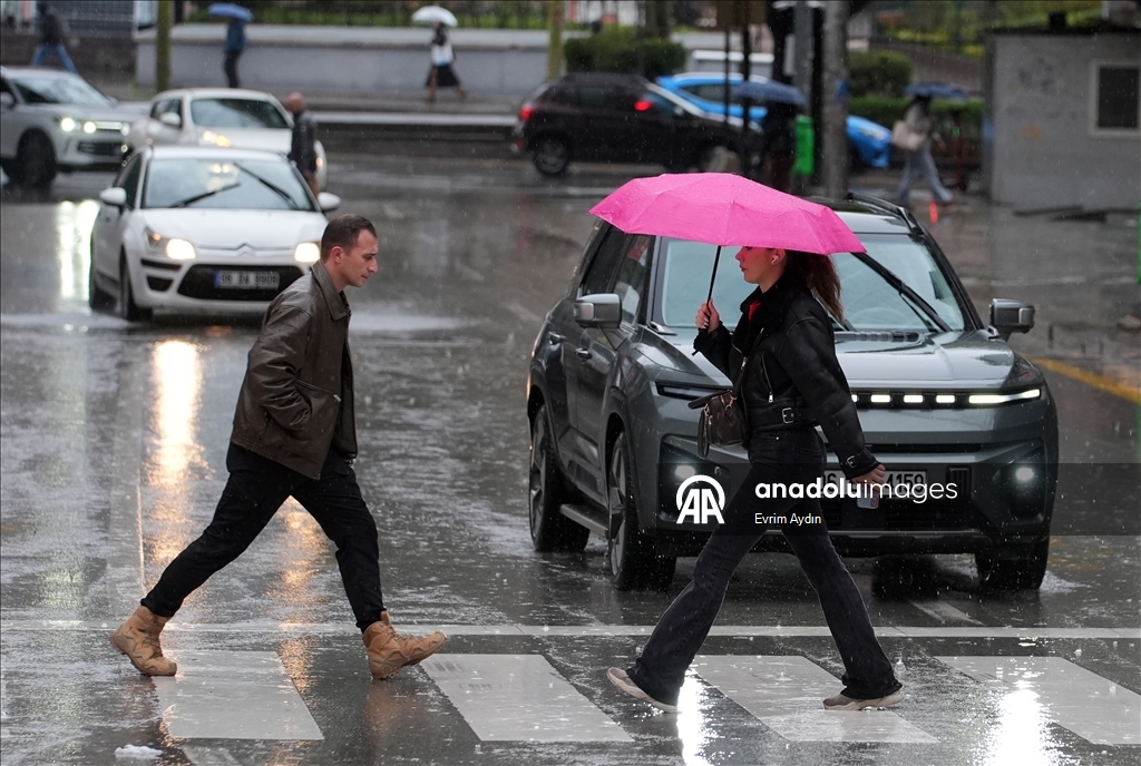 Ankara'da yağmur