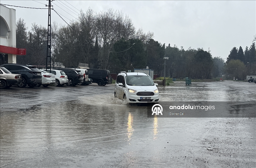Kahramanmaraş'ta sağanak etkili oluyor