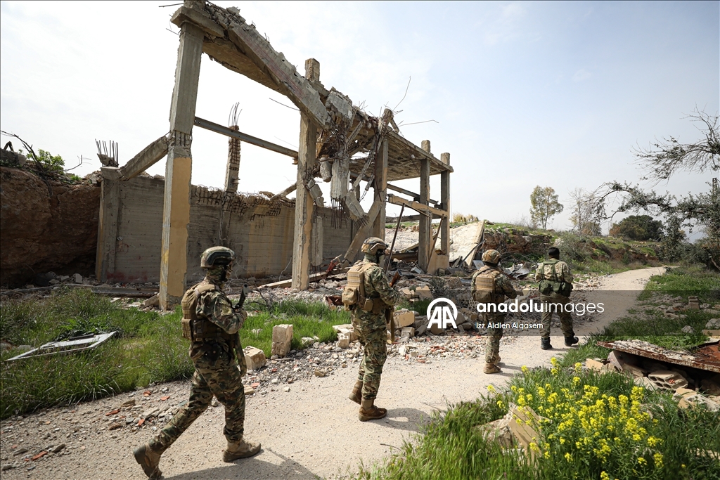 Сирия–Ливан: туннели для контрабанды оружия попали в объектив "Анадолу"