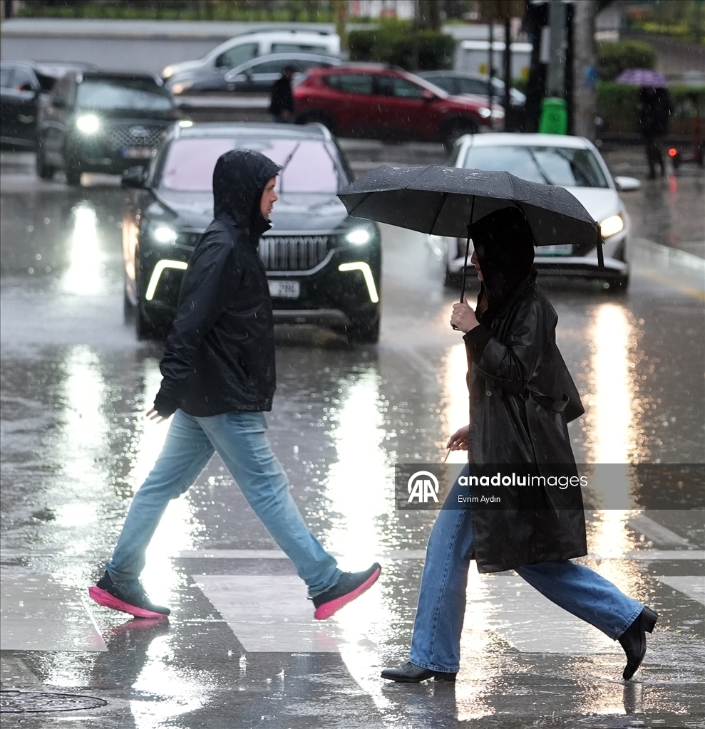 Ankara'da yağmur