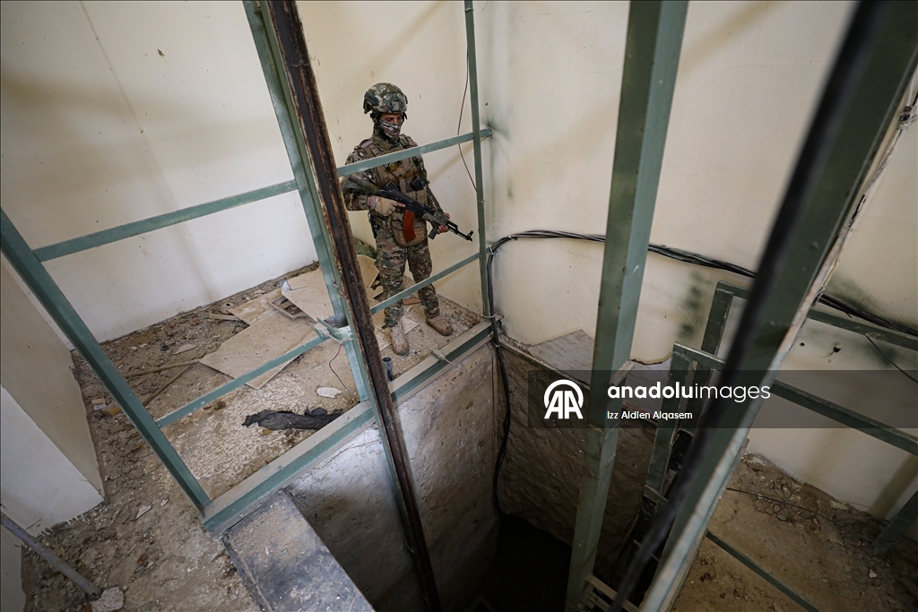 Сирия–Ливан: туннели для контрабанды оружия попали в объектив "Анадолу"