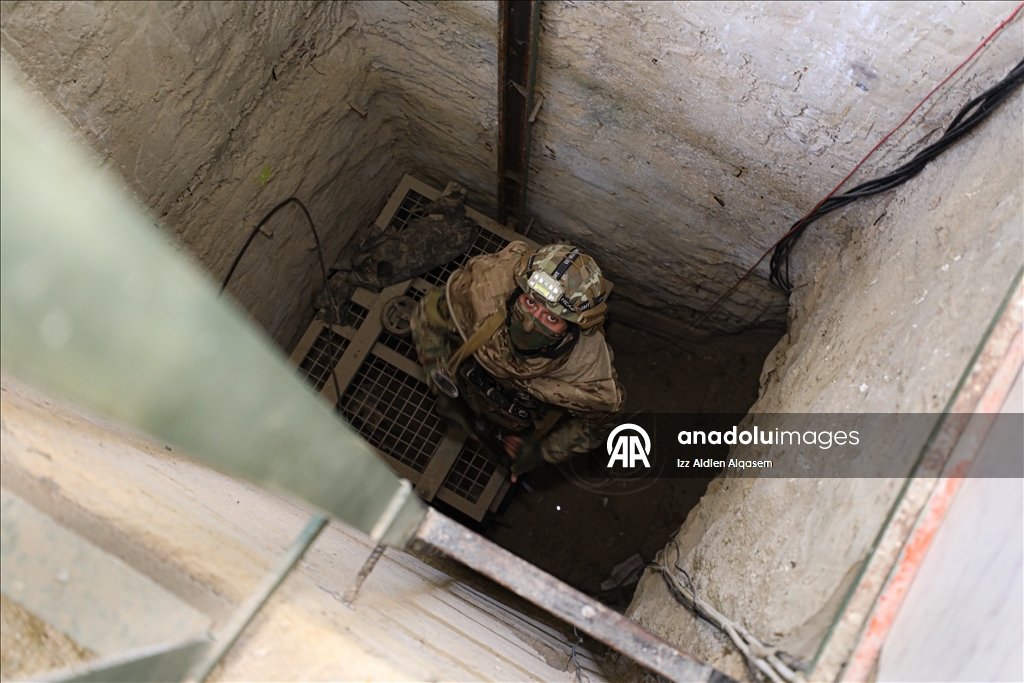 Сирия–Ливан: туннели для контрабанды оружия попали в объектив "Анадолу"