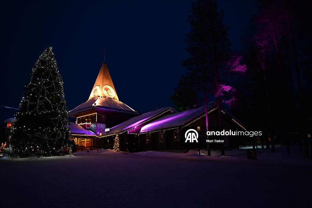 Kuzey Kutup Dairesi'nin üzerinden geçen masalsı Fin kenti