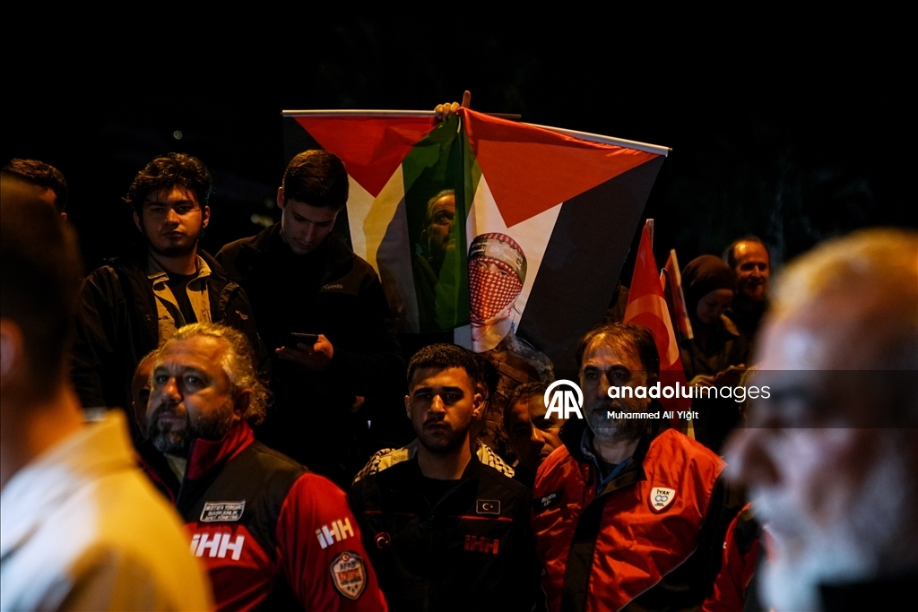 İstanbul'da "Gazze İçin Araç Konvoyu" düzenlendi