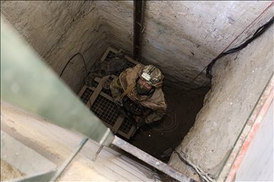 Сирия–Ливан: туннели для контрабанды оружия попали в объектив "Анадолу"