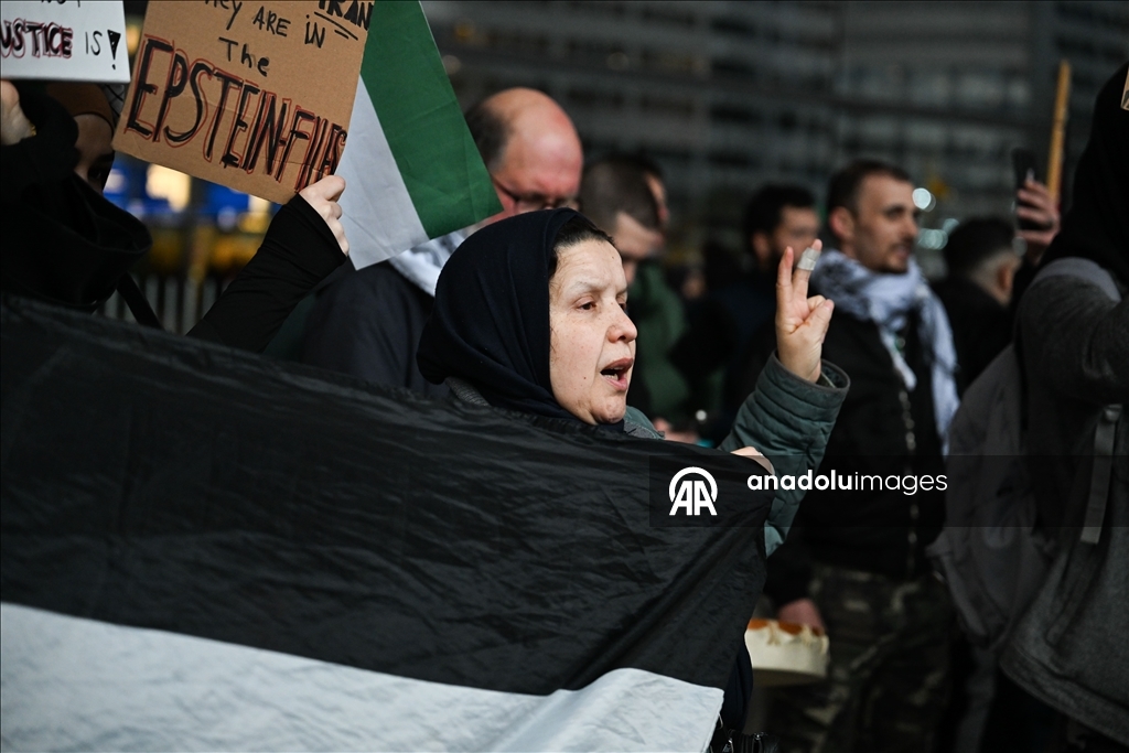 Протест в Роттердаме против закона Израиля о смертной казни для палестинцев 16