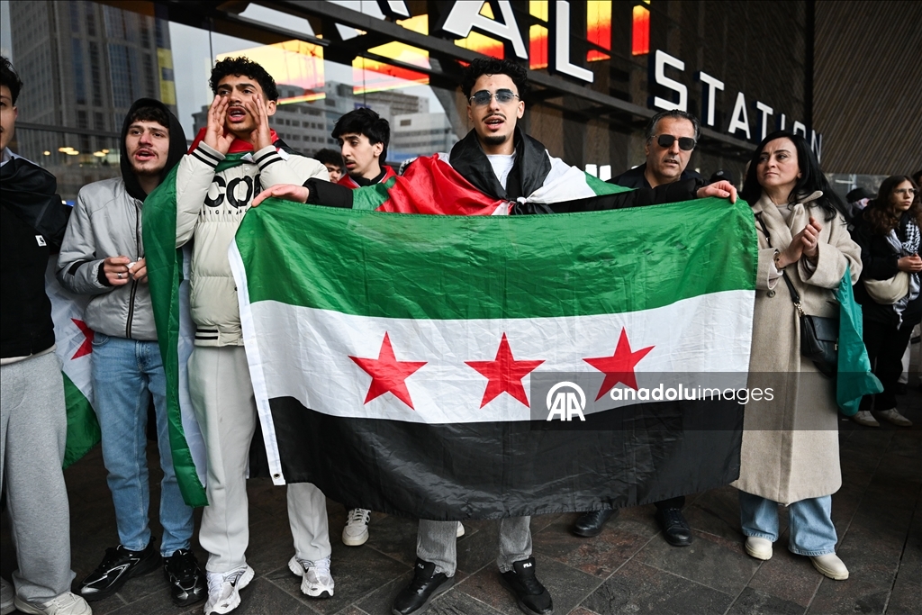 Протест в Роттердаме против закона Израиля о смертной казни для палестинцев 19