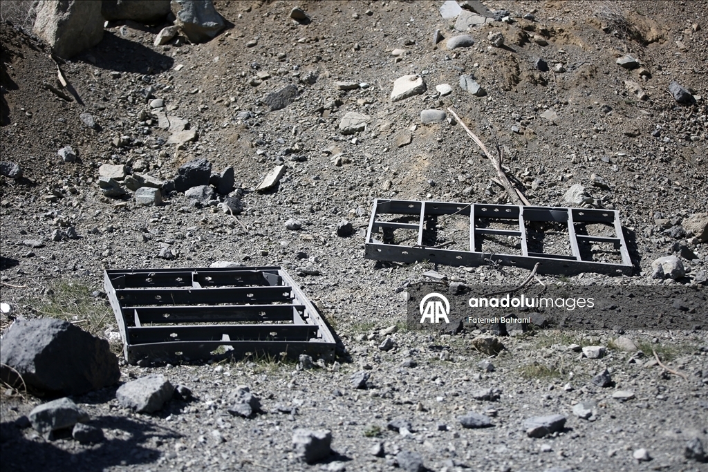 "Анадолу" заснял разрушенный после ударов США мост B1 между Тегераном и Кереджем 4