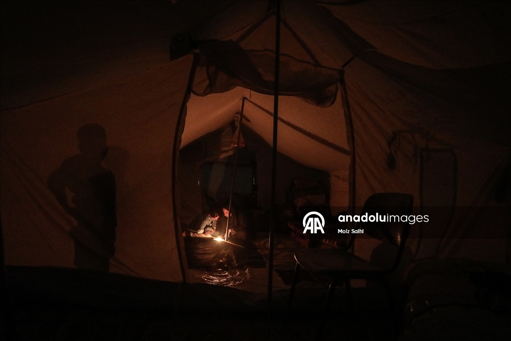 Повседневная жизнь в лагере беженцев Бурейдж в Газе