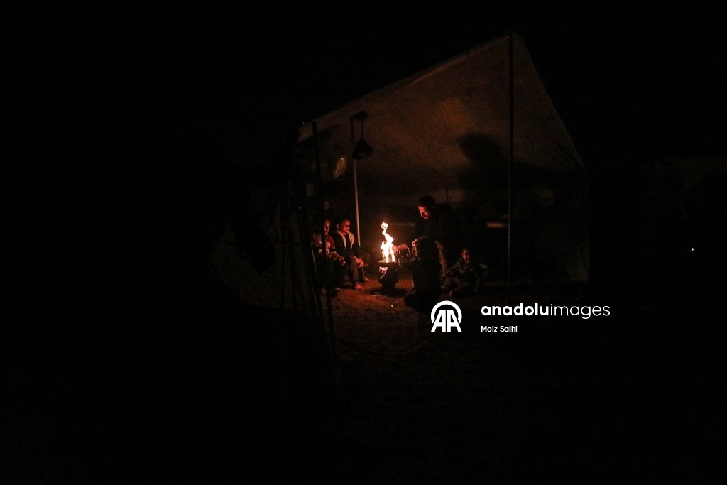 Повседневная жизнь в лагере беженцев Бурейдж в Газе