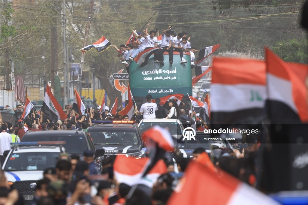 بغداد.. استقبال حافل للمنتخب الوطني