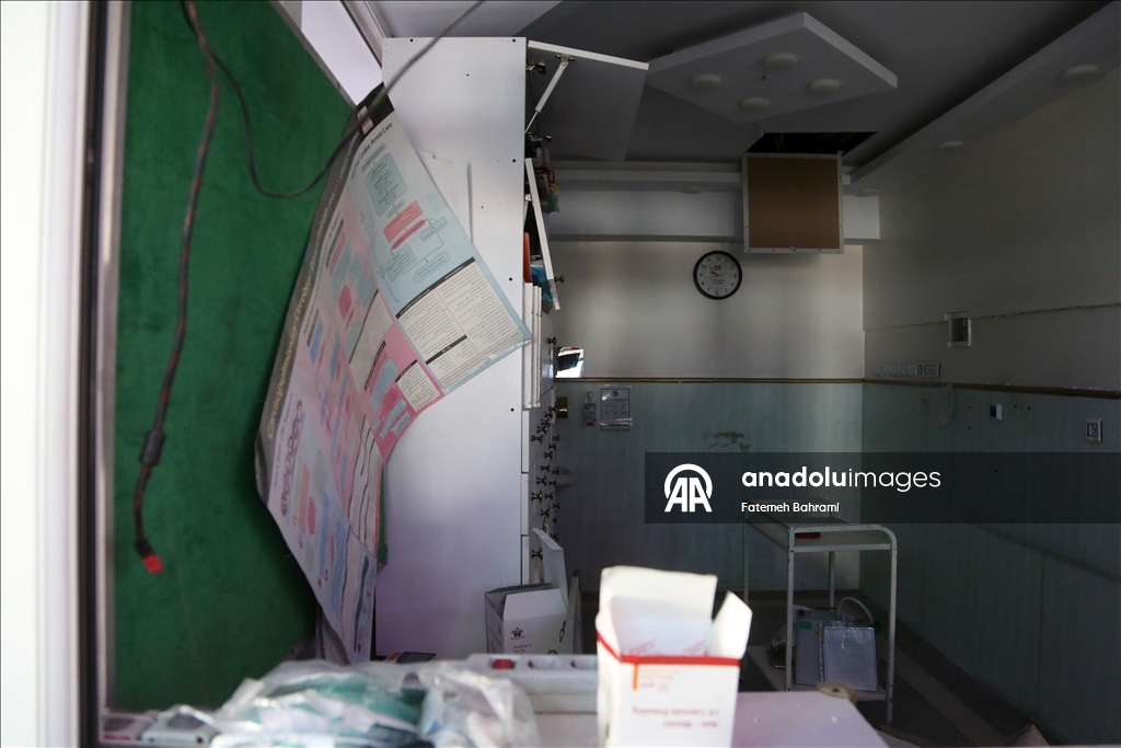 طهران.. الأناضول ترصد مستشفى عقب قصف أمريكي إسرائيلي