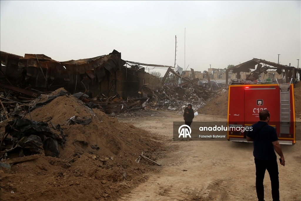 طهران.. الأناضول ترصد مستشفى عقب قصف أمريكي إسرائيلي