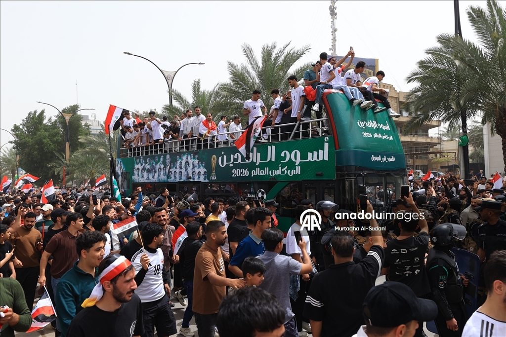 بغداد.. استقبال حافل للمنتخب الوطني