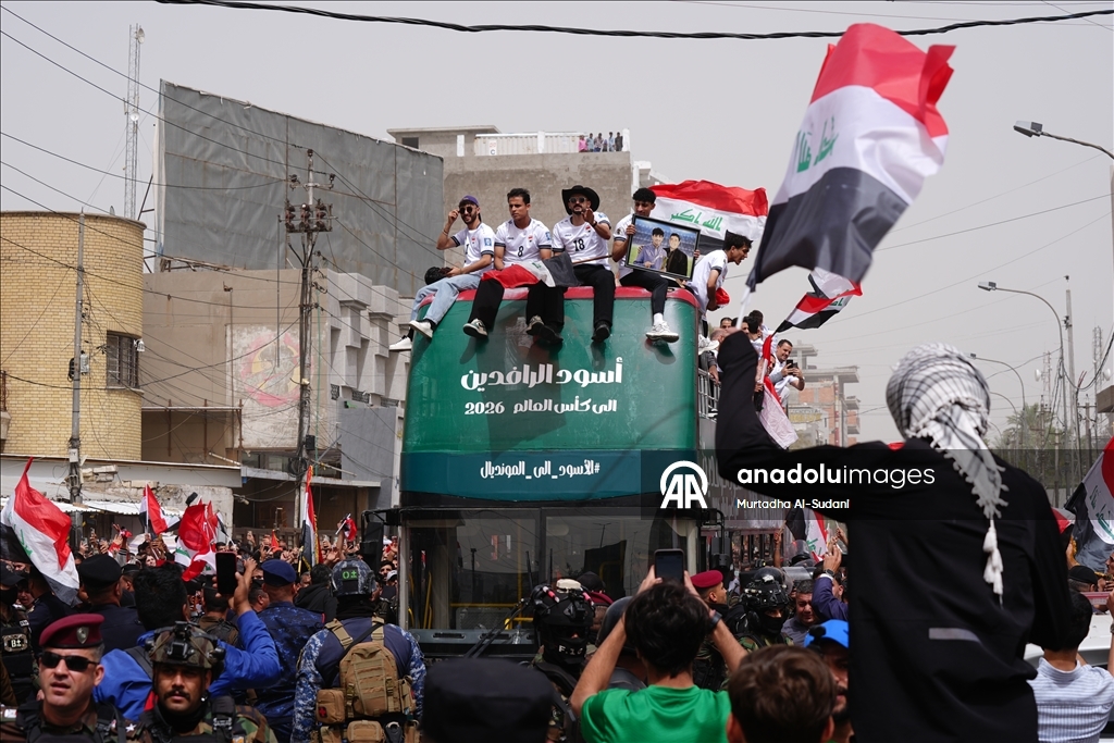 بغداد.. استقبال حافل للمنتخب الوطني