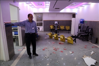 طهران.. الأناضول ترصد مستشفى عقب قصف أمريكي إسرائيلي