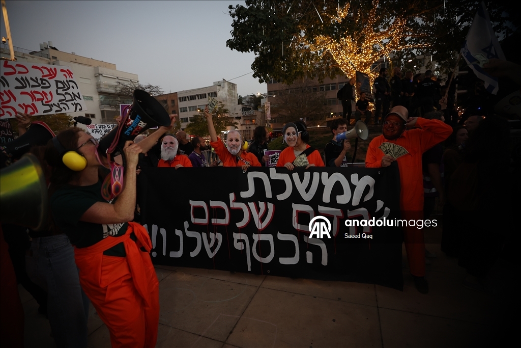 В Тель-Авиве прошла акция протеста против атак США и Израиля