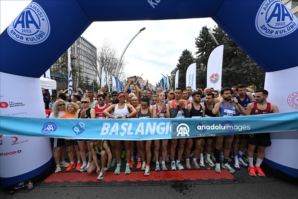 AA’nın "1920 Koşusu" başladı