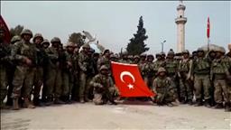 القوات الخاصة التركية تؤدي قسمها في عفرين
