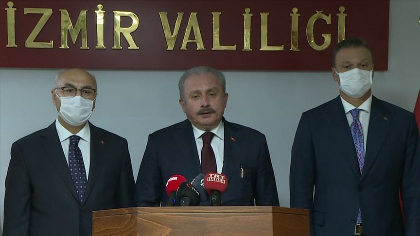 Tbmm Baskani Sentop Mavi Vatandan Bir Damla Suyumuzda Kimsenin Gozu Olmasina Musaade Etmeyiz