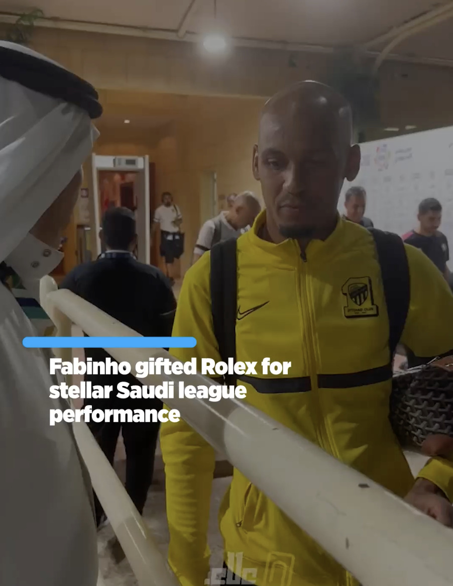 Fabinho gifted Rolex for stellar Saudi league performance