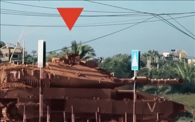 Al-Qassam Brigades Shares Footage Showing Destruction Of Israeli Tanks ...