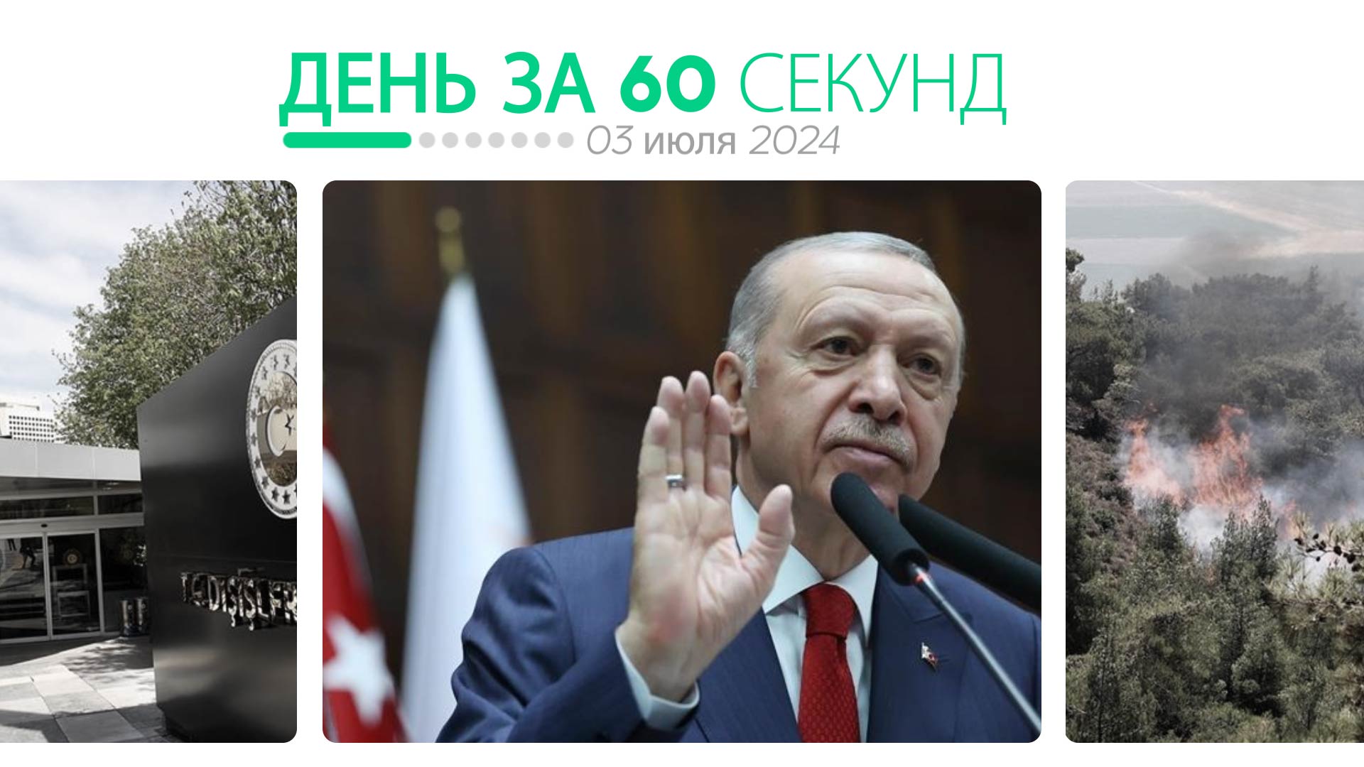 День за 60 секунд [03.07.2024] - Anadolu Ajansı