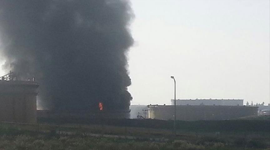 Fire put out at Turkey's Ceyhan oil storage tank