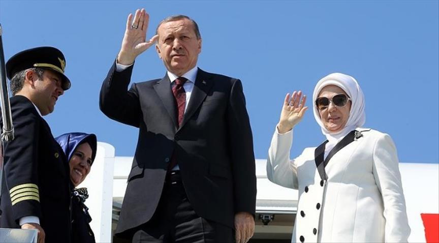 Turkish President Erdogan visits in Somalia