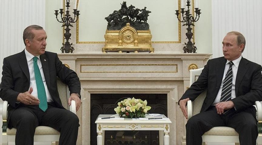 Erdogan, Putin to soon talk via telephone: Turkish PM