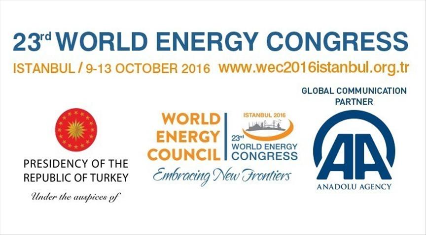 World Energy Congress 2016 to start Oct. 9