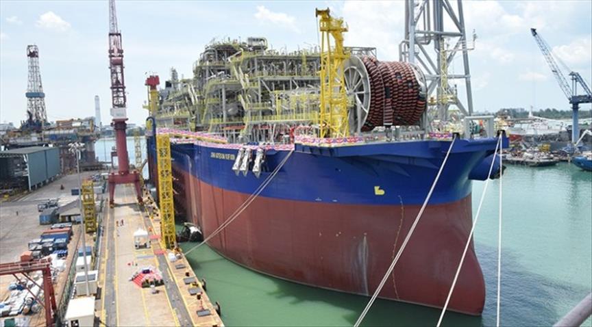 Eni's FPSO vessel en route to Ghana for April arrival