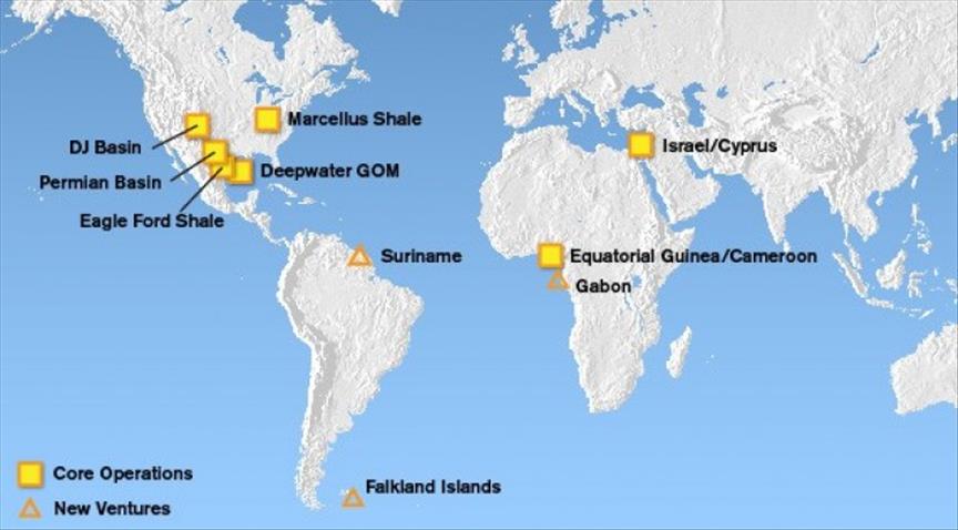 Noble Energy reports $998 million net loss in 2016