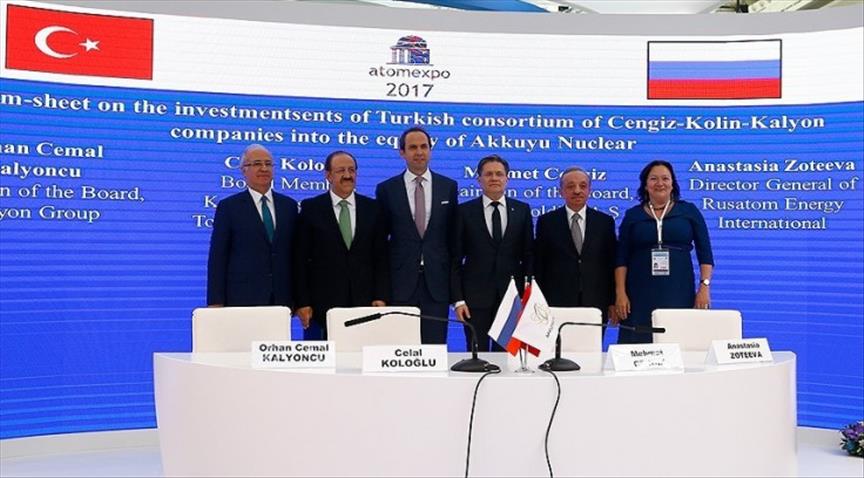 Construction of Akkuyu Nuclear Plant to start in Sept.