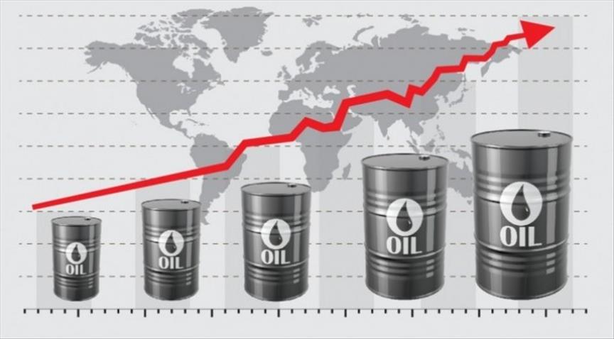 Brent crude oil price climbs above $62 per barrel