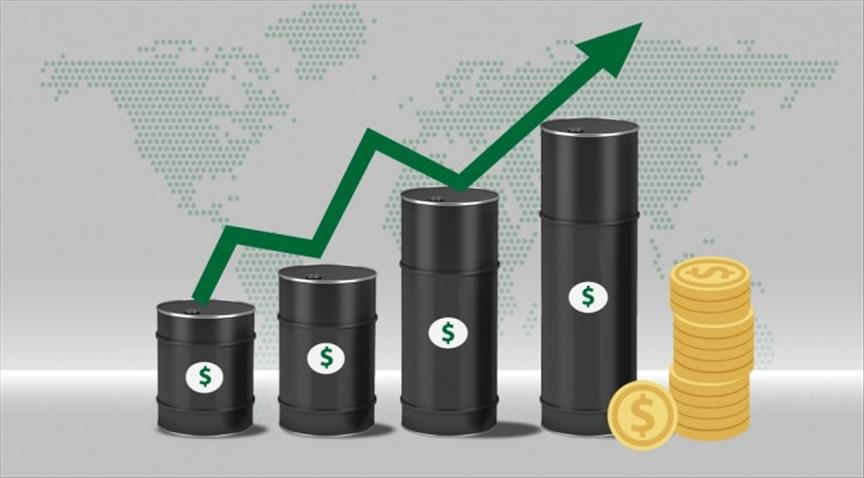 films wiel constant Brent crude oil price over $62 per barrel