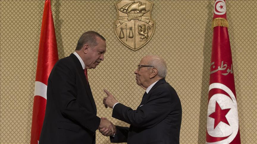 Turkey to strengthen trade ties with Tunisia: Erdogan