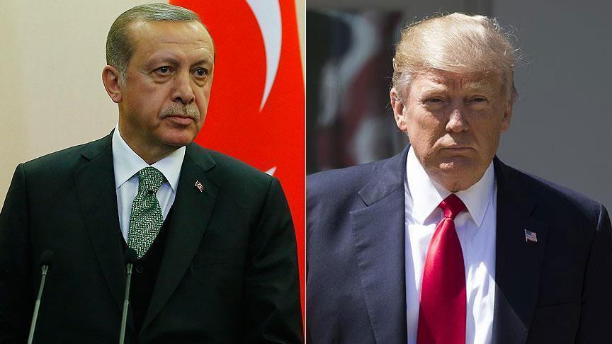 Erdogan, Trump discuss Turkey's Syria op in phone call