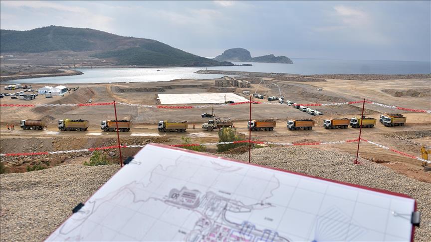 Akkuyu nuclear plant's groundbreaking to be held Tues.
