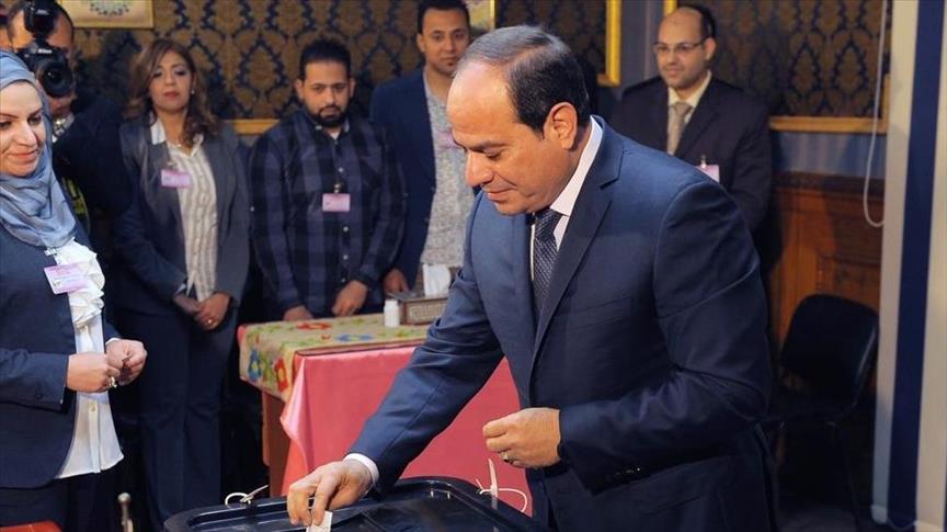 Image result for Egyptâs Sisi wins 2nd presidential term: Final results