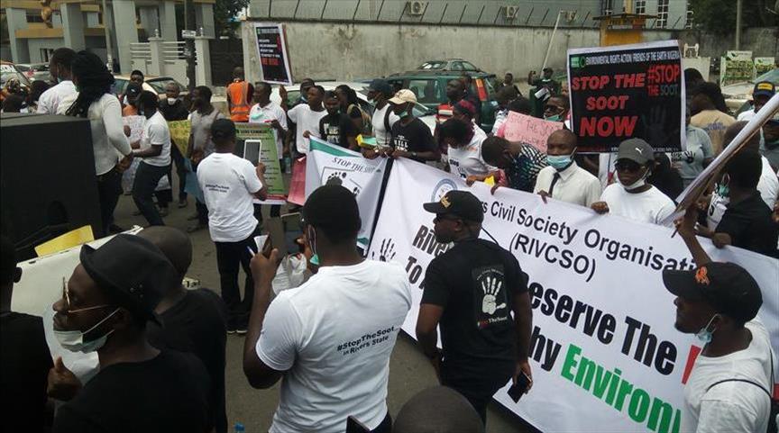 Nigeria: Oil-rich delta protests over pollution
