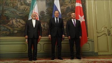 Turkish, Iranian, Russian FMs discuss Syrian crisis